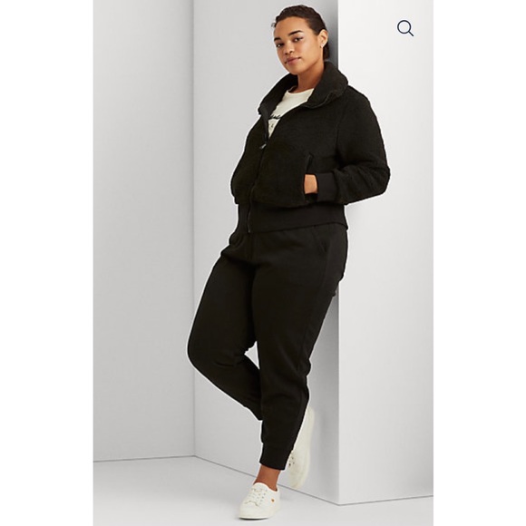 Lauren Ralph Lauren Sherpa Full-Zip Jacket - Picture 5 of 6